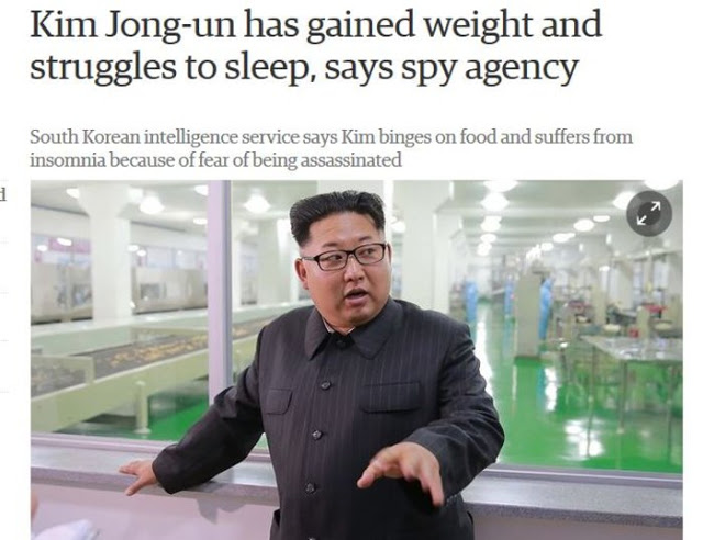 O Κιμ Γιονγκ Ουν έφτασε τα 130 κιλά σύμφωνα με τον Guardian - Φωτογραφία 2