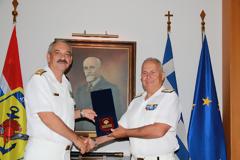 Συνάντηση Αρχηγού ΓΕΕΘΑ με τον Αρχηγό του Πολεμικού Ναυτικού της Ρουμανίας