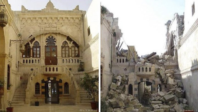 Σοκαριστικές εικόνες από το Χαλέπι πριν και μετά τον πόλεμο! [photos] - Φωτογραφία 12