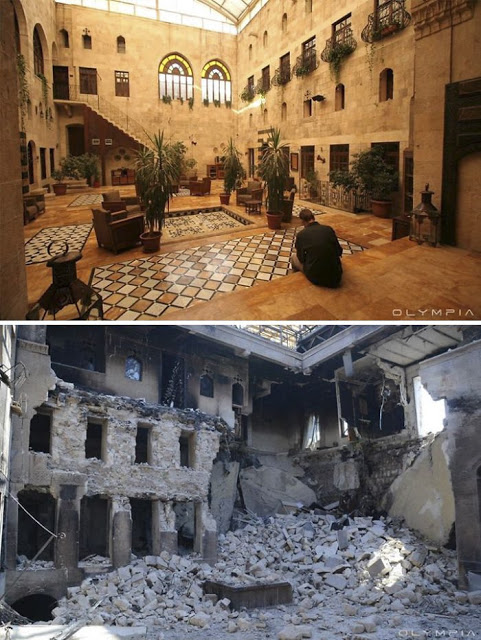 Σοκαριστικές εικόνες από το Χαλέπι πριν και μετά τον πόλεμο! [photos] - Φωτογραφία 15