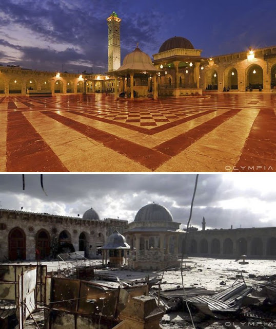 Σοκαριστικές εικόνες από το Χαλέπι πριν και μετά τον πόλεμο! [photos] - Φωτογραφία 18