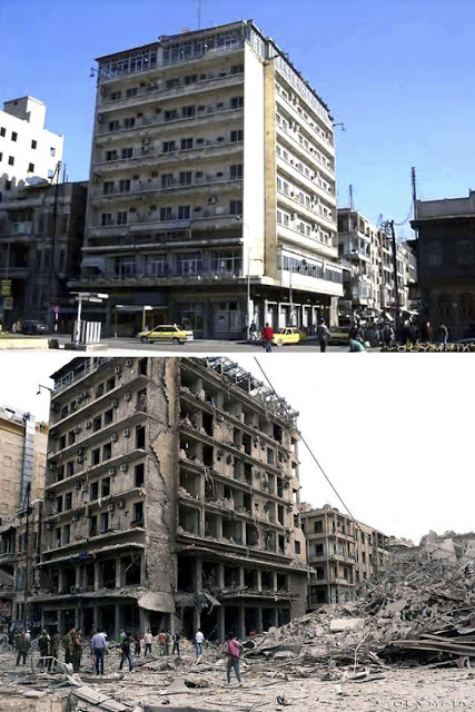 Σοκαριστικές εικόνες από το Χαλέπι πριν και μετά τον πόλεμο! [photos] - Φωτογραφία 19