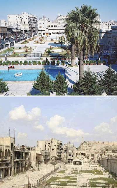 Σοκαριστικές εικόνες από το Χαλέπι πριν και μετά τον πόλεμο! [photos] - Φωτογραφία 2