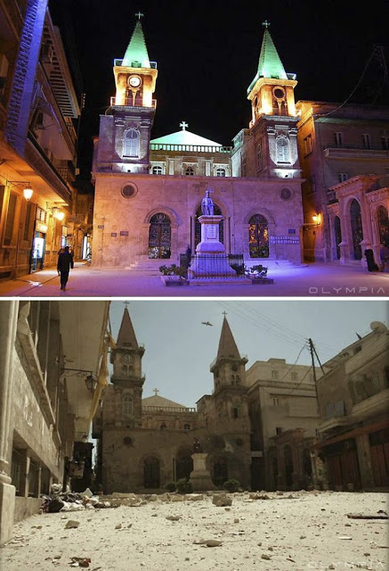 Σοκαριστικές εικόνες από το Χαλέπι πριν και μετά τον πόλεμο! [photos] - Φωτογραφία 20