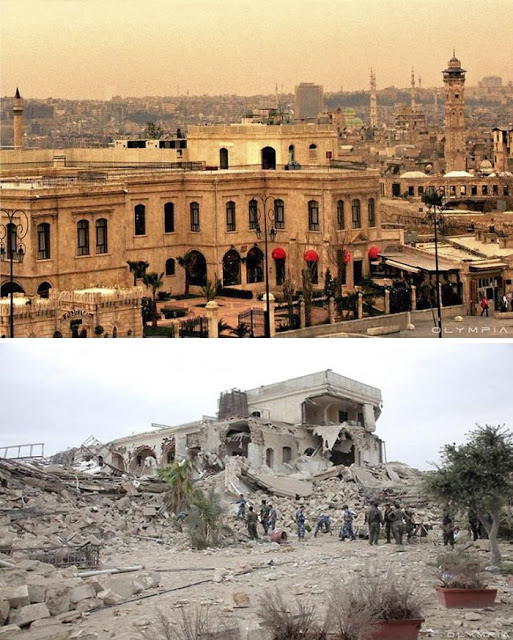 Σοκαριστικές εικόνες από το Χαλέπι πριν και μετά τον πόλεμο! [photos] - Φωτογραφία 21