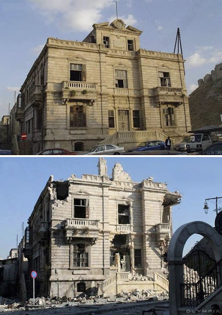Σοκαριστικές εικόνες από το Χαλέπι πριν και μετά τον πόλεμο! [photos] - Φωτογραφία 24
