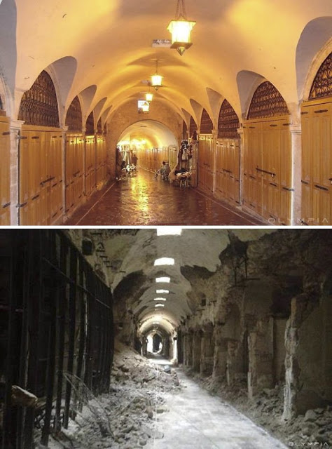 Σοκαριστικές εικόνες από το Χαλέπι πριν και μετά τον πόλεμο! [photos] - Φωτογραφία 25