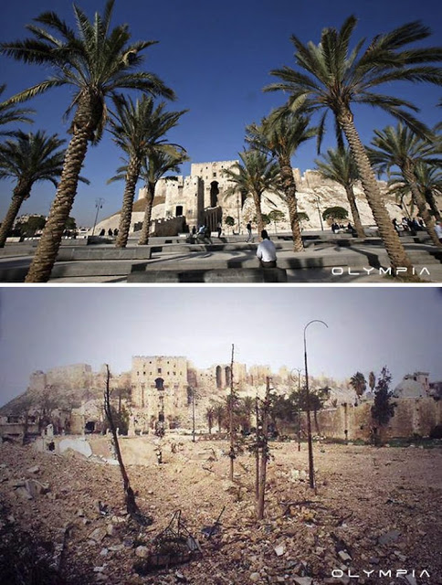 Σοκαριστικές εικόνες από το Χαλέπι πριν και μετά τον πόλεμο! [photos] - Φωτογραφία 27