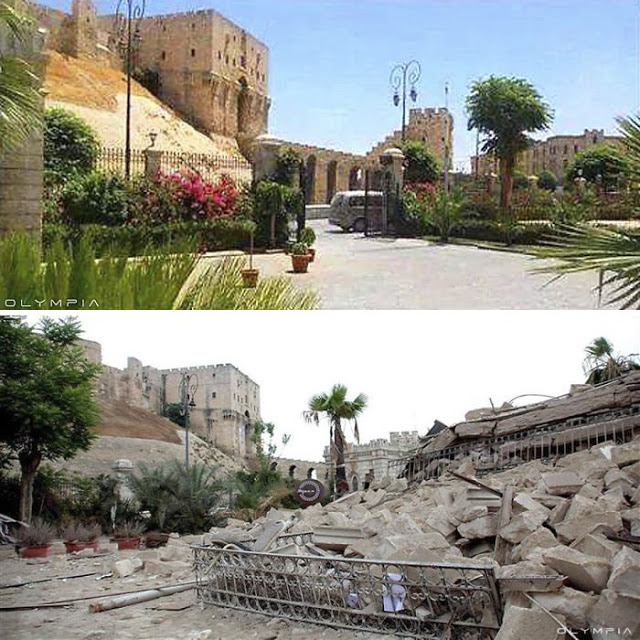 Σοκαριστικές εικόνες από το Χαλέπι πριν και μετά τον πόλεμο! [photos] - Φωτογραφία 6