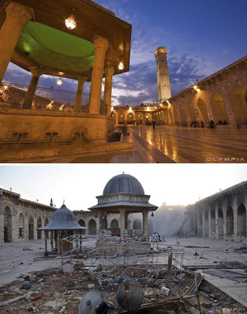 Σοκαριστικές εικόνες από το Χαλέπι πριν και μετά τον πόλεμο! [photos] - Φωτογραφία 9