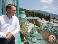 8656 - Φωτογραφίες και βίντεο από την επίσκεψη του Προέδρου της Ρωσικής Δούμα στο Ρωσικό μοναστήρι του Αγίου Όρους - Φωτογραφία 1