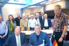 Ο δήμαρχος Δράμας πραγματοποίησε επίσκεψη στο Lauf της Γερμανίας