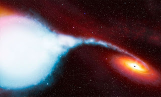 Μαύρη τρύπα πιάστηκε στα πράσα να καταβροχθίζει αστέρι - Φωτογραφία 1