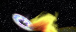 Μαύρη τρύπα συνελήφθη να καταβροχθίζει άστρο - Φωτογραφία 1