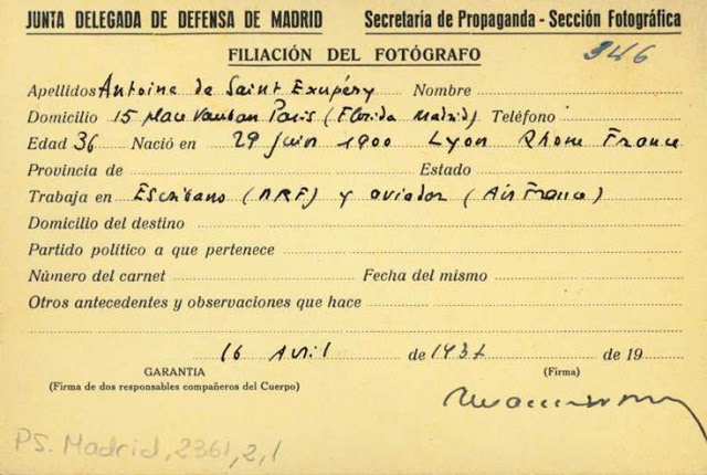 Ερασιτέχνης ιστορικός βρήκε τη δημοσιογραφική ταυτότητα του συγγραφέα του «Μικρού Πρίγκιπα» - Φωτογραφία 2