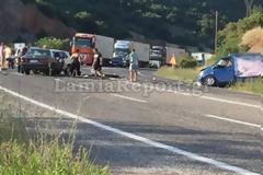 Φθιώτιδα: Σοβαρό τροχαίο στις στροφές του Μπράλου... [photos]