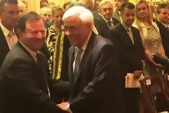 Τον Πρόεδρο της ΝΔ εκπροσώπησε ο Γιόγιακας σε τιμητική εκδήλωση για τον Πρόεδρο της Δημοκρατίας