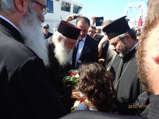 Πρώτη επίσκεψη Προκαθημένου της Εκκλησίας της Ελλάδας στη Σαμοθράκη - Φωτογραφία 1