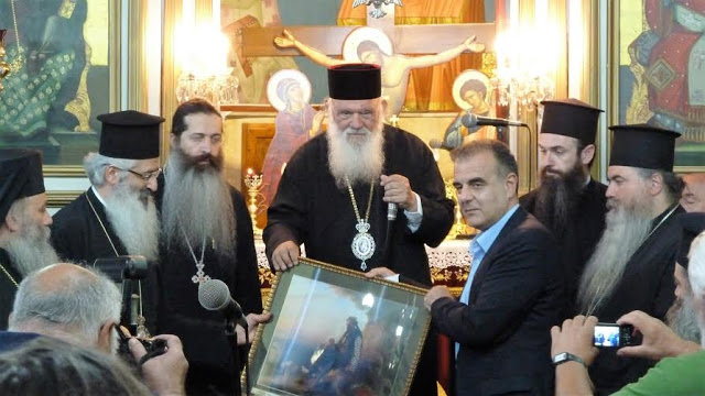 Πρώτη επίσκεψη Προκαθημένου της Εκκλησίας της Ελλάδας στη Σαμοθράκη - Φωτογραφία 3