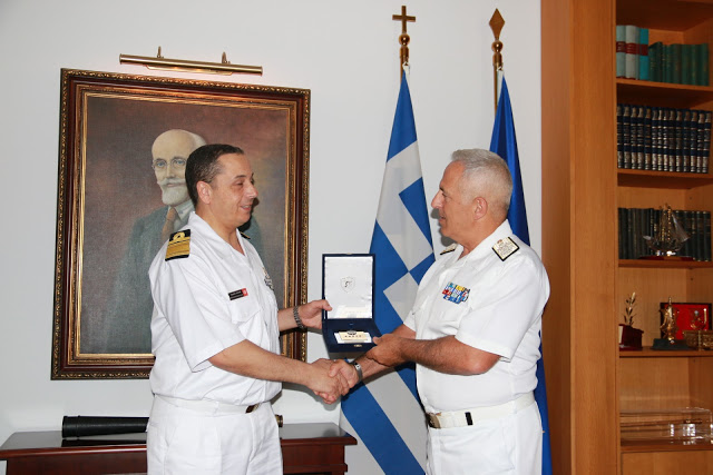 Συνάντηση Αρχηγού ΓΕΕΘΑ με τον Αρχηγό Ναυτικού της Τυνησίας - Φωτογραφία 1
