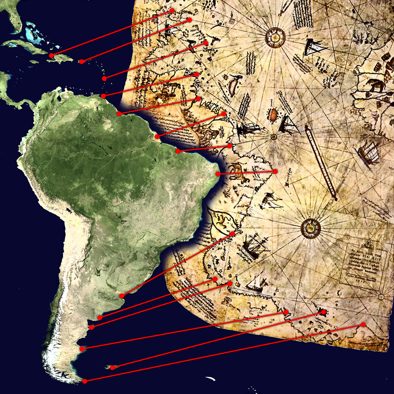 Ανακαλύφθηκε χάρτης 500 χρόνων που ανατρέπει την επίσημη ιστορία του πλανήτη μας; - Φωτογραφία 2