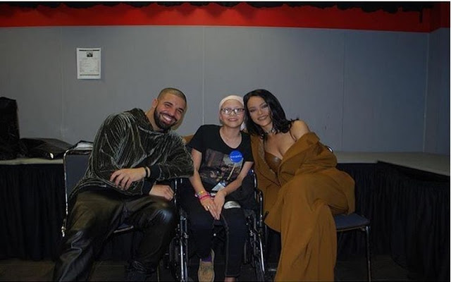 Η συγκινητική κίνηση της Rihanna και του Drake σε μια θαυμάστρια με καρκίνο [photo] - Φωτογραφία 2