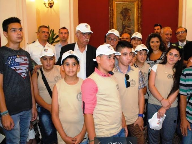 Παρουσία ΑΝΥΕΘΑ Δημήτρη Βίτσα στην εκδήλωση υποδοχής ορφανών παιδιών από τον Λίβανο - Φωτογραφία 4