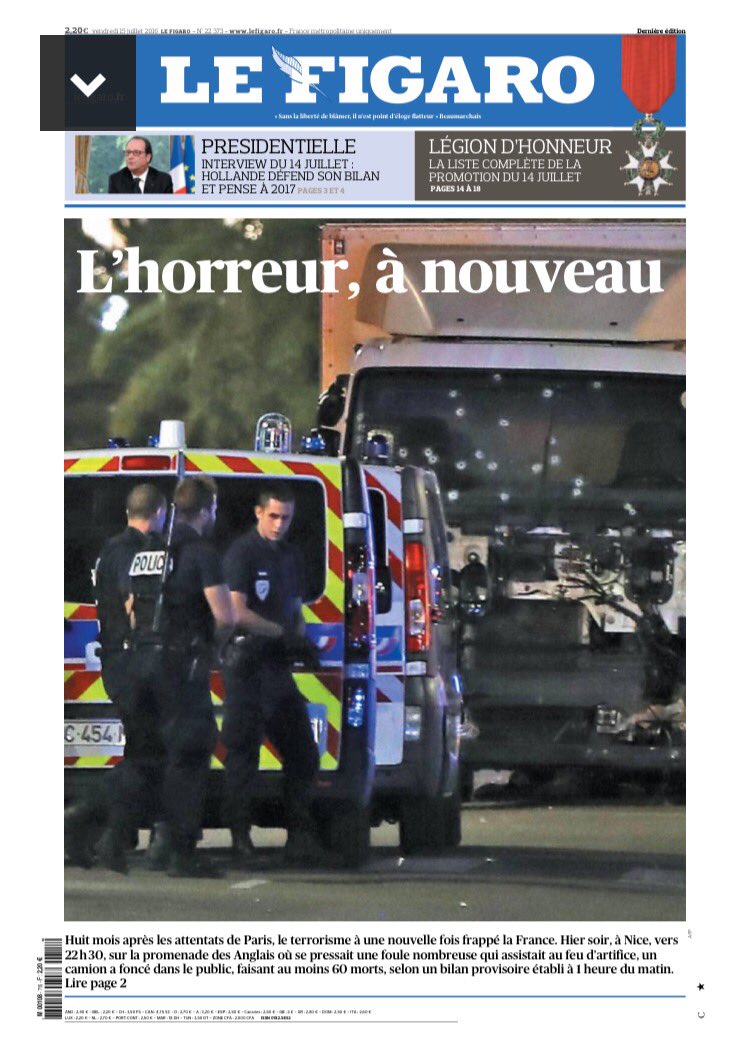 Παγκόσμιο σοκ από τη νέα επίθεση στη Γαλλία – 80 νεκροί και εκατοντάδες τραυματίες - ΒΙΝΤΕΟ - Φωτογραφία 23