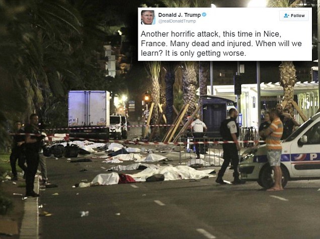 Το μήνυμα του Τραμπ για το τρομοκρατικό χτύπημα στη Νίκαια [photo] - Φωτογραφία 2