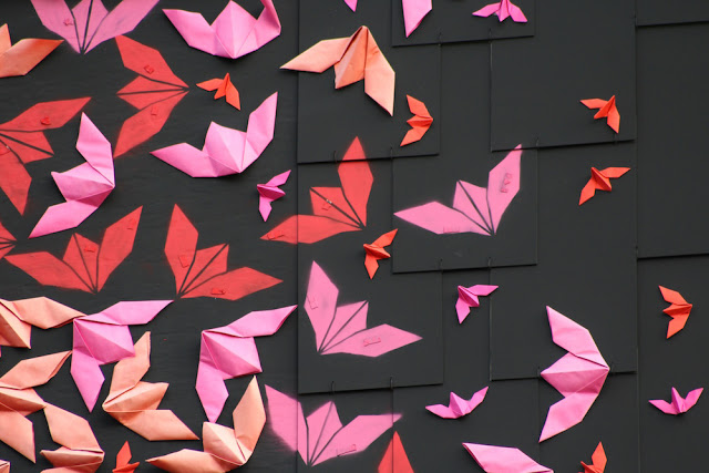 Απίστευτη τοιχογραφία με 15.000 πτηνά οριγκάμι! [photos] - Φωτογραφία 7