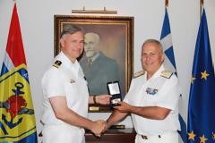 Συνάντηση Αρχηγού ΓΕΕΘΑ με τον Διοικητή της Ν. Δύναμης SNMG2