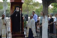 Εσπερινός Αγίας Μαρίνας στο στρατόπεδο Γυθείου