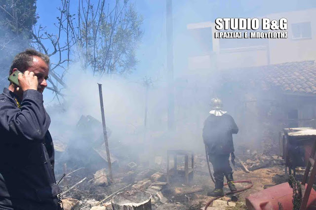 Φωτιά σε σπίτι στο Άργος [photos] - Φωτογραφία 3