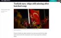 The Times: Χάθηκαν 14 τουρκικά πολεμικά πλοία - Εικάζεται ότι κατευθύνονται σε ελληνικά λιμάνια