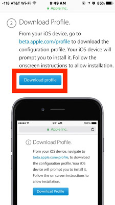 Πως να κατεβάσετε το ios 10 beta στο iphone/iPad  σας - Φωτογραφία 2