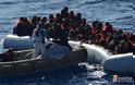 Περισσότεροι από 3.200 μετανάστες διασώθηκαν χθες στη Μεσόγειο! - Φωτογραφία 1