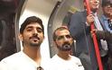 Ισχυρός σεΐχης… με t-shirt στο μετρό του Λονδίνου-Βρετανία!