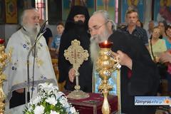8747 - Τίμιο Ξύλο από το Ιερό Κουτλουμουσιανό Κελλί Αγίου Νικολάου Χαλκιά, στην Ευξεινούπολη (φωτογραφιες)