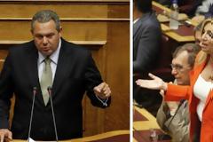 ΣΑΛΟΣ με το άθλιο μήνυμα του Πάνου Καμμένου κατά της Φώφης Γεννηματά... [photos]