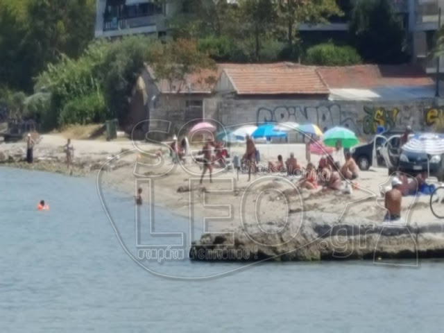 Θεσσαλονίκη: Άφησαν την Χαλκιδική και κάνουν τα μπάνια τους στην Καλαμαριά! [photos] - Φωτογραφία 2