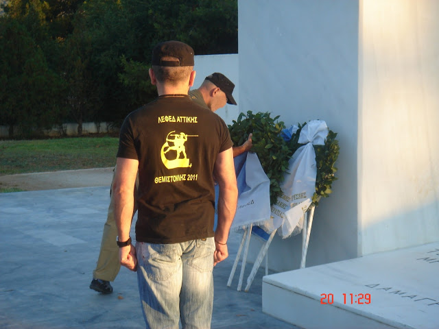 Κατάθεση στεφάνων από ΠΕΝΕΦΥΟ & ΛΕΦΕΔ Αττικής στο Μνημείο Πεσόντων στην Κύπρο - Φωτογραφία 3