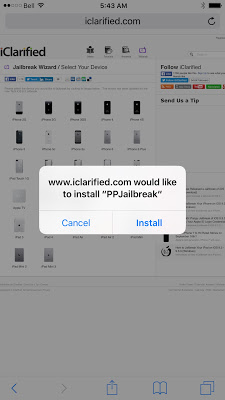 Πως να κάνετε Jailbreak στο iPhone/iPad σας χωρίς υπολογιστή και χωρίς Apple ID - Φωτογραφία 2