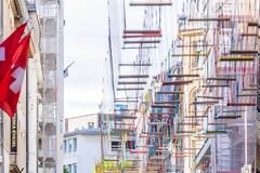 Εκατοντάδες κούνιες γέμισαν την πόλη του Λουξεμβούργου