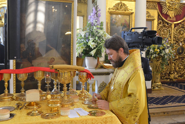 Ο Πατριάρχης Μόσχας στην Παναγία Πάντων των θλιβομένων η χαρά [photo] - Φωτογραφία 3