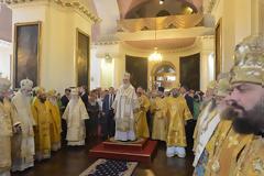 Ο Πατριάρχης Μόσχας στην Παναγία Πάντων των θλιβομένων η χαρά [photo]