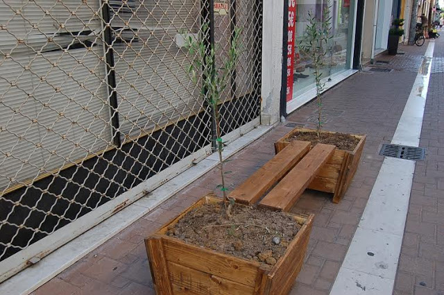 Τοποθέτηση ξύλινων πλαισίων φύτευσης - Φωτογραφία 2