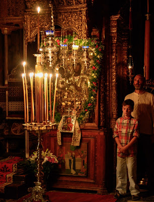 8769 - Φωτογραφίες από τον εορτασμό της Παναγίας Τριχερούσας στο Χιλιανδάρι - Φωτογραφία 1