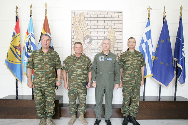 Επίσκεψη Διοικητών 1ης Στρατιάς, Δ΄ΣΣ & Γ΄ΣΣ/NRDC-GR στο ΑΤΑ - Φωτογραφία 2