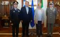 Συνάντηση  Πάνου Καμμένου με την Υπουργό Άμυνας της Ιταλίας Roberta Pinotti στην αεροπορική βάση «Galatina» στο Λέτσε της Ιταλίας [photos]