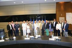 Χαιρετισμός ΑΝΥΕΘΑ Δημήτρη Βίτσα κατά την επίσκεψη στο ΥΠΕΘΑ αντιπροσωπείας της Παγκόσμιας Διακοινοβουλευτικής Ένωσης Ελληνισμού
